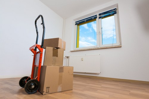 Careful handling of furniture during a Queens Park move
